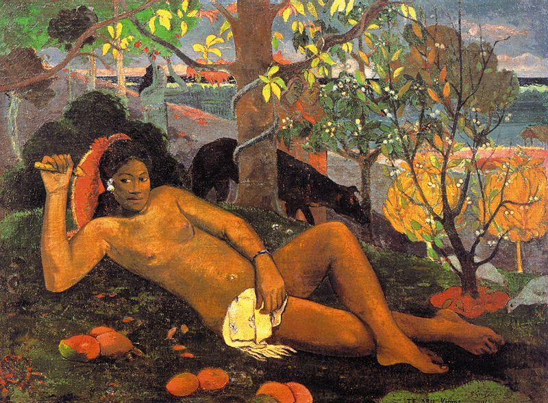Paul Gauguin Te Arii Vahine Sweden oil painting art
